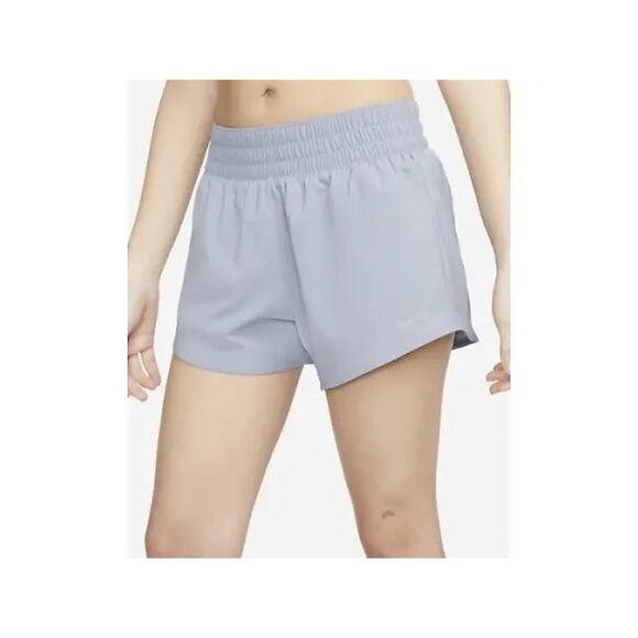 Nike Dri-Fit Running Shorts sz L Light Gray Activewear Nike Shorts - Picture 1 of 8